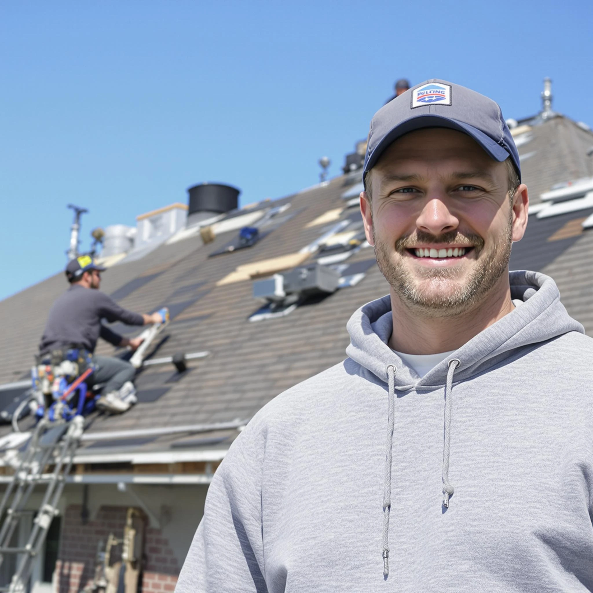 The Brunswick Roofing Company team.